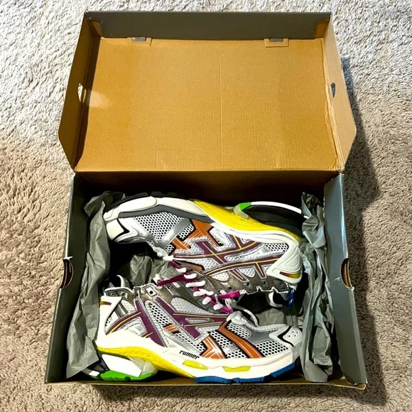 Balenciaga Shoes Balenciaga Multicolor Runner Shoes Poshmark